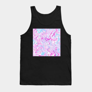 Pink and blue fusion Tank Top